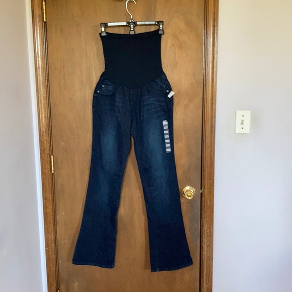 Relisted Jessica Simpson maternity jean secret fit belly size M maternity - Picture 2 of 16